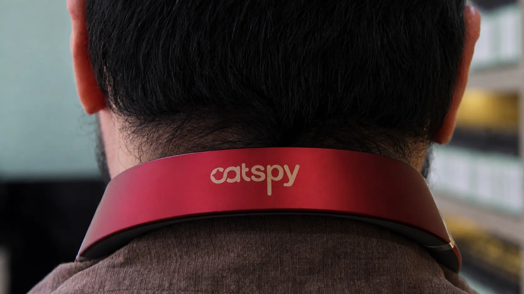 Catspy boyun masaj aleti kullanım görünümü